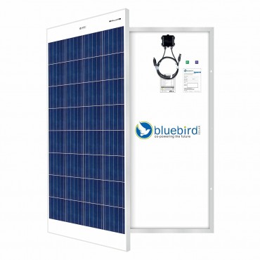 Bluebird 150 Watt 12 Volt Polycrystalline Solar Panels, BIS Certified Bluebird 150 Watt 12 Volt Polycrystalline Solar Panels, BIS Certified