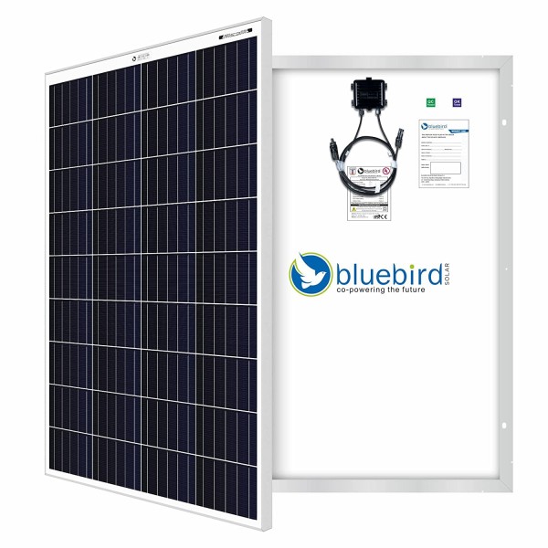 125 Watt 12 Volt Mono crystalline PERC Solar Panels Bluebird