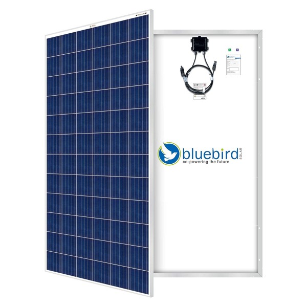 Bluebird 335 Watt 24 Volt Polycrystalline Solar Panels, BIS Certified 