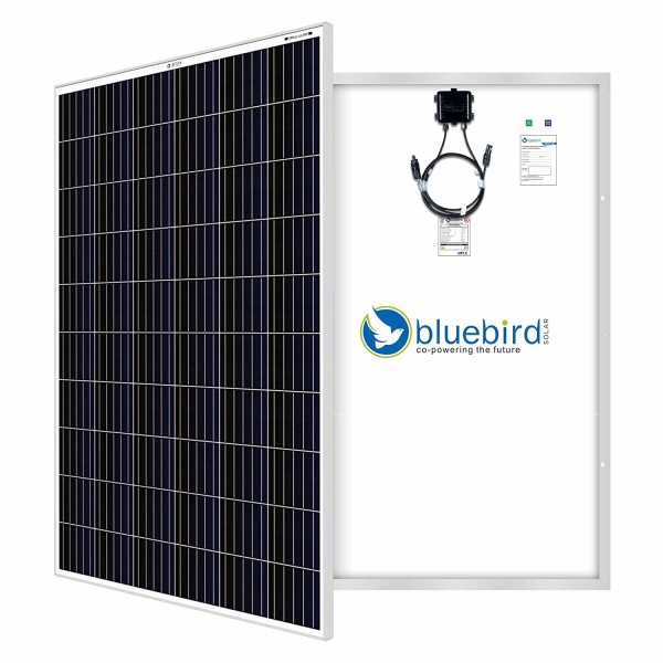Bluebird 325 Watt 24 Volt Mono crystalline PERC Solar Panels, BIS Certified 