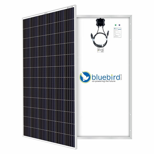 Bluebird 395 Watt 24 Volt Mono crystalline PERC Solar Panels, BIS Certified
