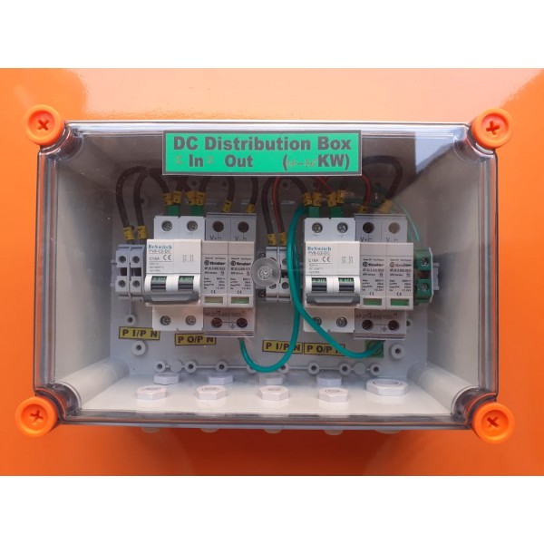 DCDB 5 in 5 out with 3 SPD-1000V Compact