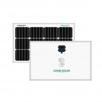 Loom Solar Panel 50 watt - 12 volt Mono Perc