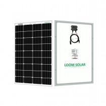 Loom Solar Panel 125 watt - 12 volt Mono Perc (Pack of 2)