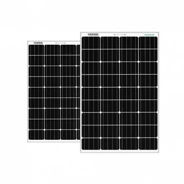 Loom Solar Panel 125 watt - 12 volt Mono Perc (Pack of 2)
