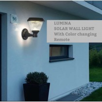 Solar Wall Lights with Remote Control