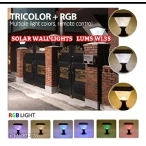 Solar Wall Lights with Remote Control