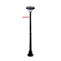 SOLAR LANDSCAPE GARDEN LIGHTS WITH ALUMINUM DESIGNER POLE-SINGLE LIGHT- 1600MM HEIGHT SOLAR LANDSCAPE GARDEN LIGHTS WITH ALUMINUM DESIGNER POLE-SINGLE LIGHT- 1600MM HEIGHT