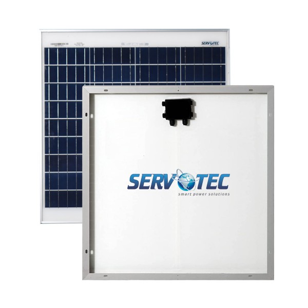 Servotech 60 Watt 12 Volt Polycrystalline Best Solar Panels 2 - Unit