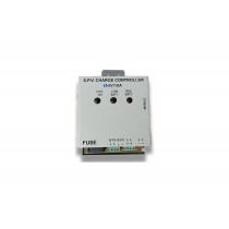 Solar Charge Controller for Lithium Ferrous Battery - 12.8V - 10amps with 5V USB Charger