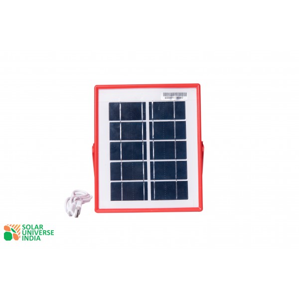 Solar Power Bank With LED Light And Lithium Battery Solar Panel 