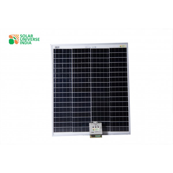 75W Solar Panel & 12V-6amps Charge Controller Solar Panel Combo