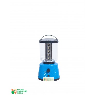 LED Lamp Cum Lantern With Inbuilt Battery & Solar Panel (6 Modes)