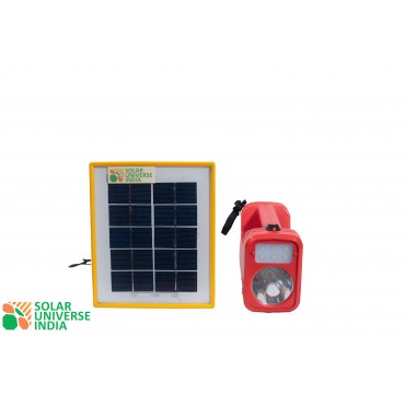 Solar LED Torch & Reading Light With Inbuilt Battery