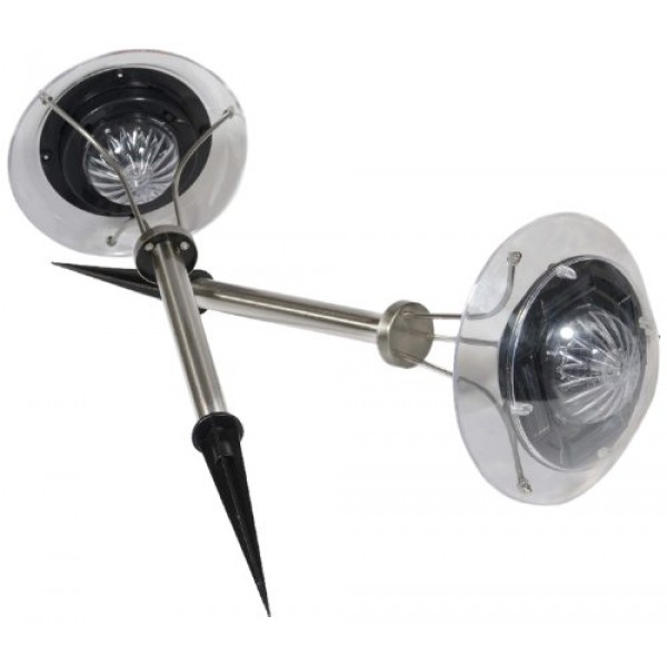 Weatherproof Multi-LED Garden Lamp with Changing Light Set (Floor Mounted Pack of 1)