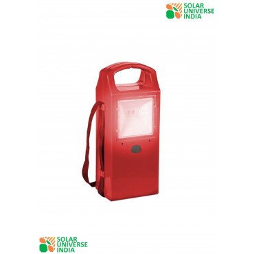 Solar LED Emergency Light With Mobile Charging And Shoulder Strap