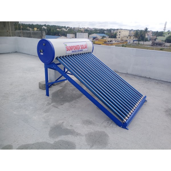 165 LPD ETC GLASS LINED Solar Water Heater 