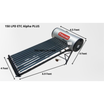 150 LPD Racold ETC Alpha Plus Solar Water Heater