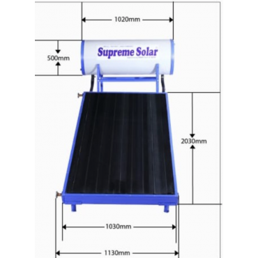 110LPD FPC GLC Pressurised Supreme Solar Water Heater (Heavy Plus) 110LPD FPC GLC Pressurised Supreme Solar Water Heater (Heavy Plus)