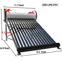 250 LPD ETC Anu Solar Water Heater