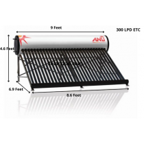 300 LPD ETC Anu Solar Water Heater