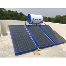 300 LPD High Pressure FPC Supreme Solar Water Heater with (2 x 1) m Panel Size
