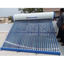 500 LPD ETC Ceramic coated Supreme Solar water heater with 32 tubes