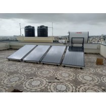 500 LPD FPC Pressurized Anu Solar Water Heater