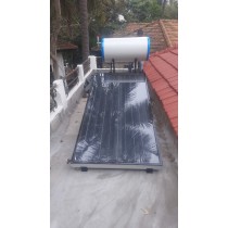 100 LPD FPC Pressurized Anu Solar Water Heater