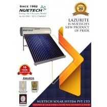 300 LPD ETC Nuetech Lazurite solar water heater