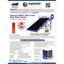 220 LPD ETC Non-Pressure GLC Supreme Solar Water Heater, (heavy plus)  20 years warranty