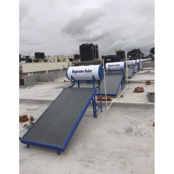 110LPD FPC GLC Pressurised Supreme Solar Water Heater (Heavy Plus)