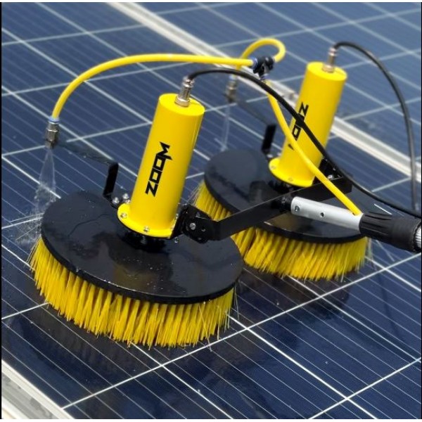 MOTORIZED DUAL HEAD WET CLEANING MACHINE WITHOUT  BATTERY 6 METER POLE