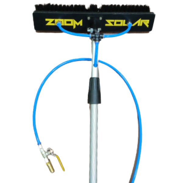 Waterfed Telescopic Solar Panel Cleaning Brush - 3 mtr Waterfed Telescopic Solar Panel Cleaning Brush - 3 mtr