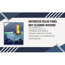 MOTORIZED SINGLE HEAD DRY CLEANING MACHINE WITH BATTERY WITH 6 METER POLE