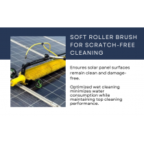 MOTORIZED HORIZONTAL WET ROLLING MACHINE WITHOUT BATTERY WITH 3 METER POLE