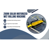 MOTORIZED HORIZONTAL WET ROLLING MACHINE WITHOUT BATTERY WITH 3 METER POLE