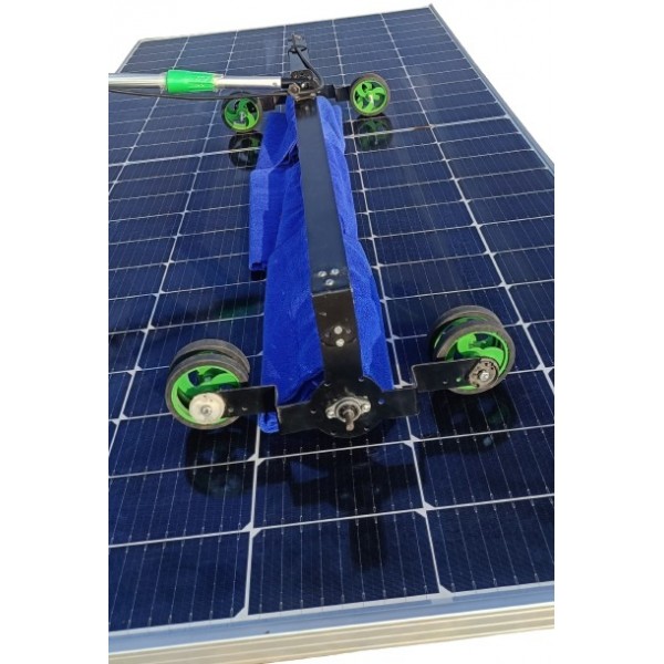 MOTORIZED HORIZONTAL DRY ROLLING MACHINE WITH BATTERY WITH 3 METER POLE