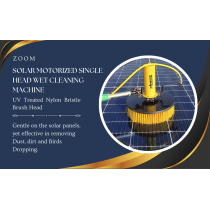 MOTORIZED SINGLE HEAD WET CLEANING MACHINE WITHOUT BATTERY WITH 3 METER POLE