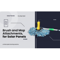 MOTORIZED WET+DRY COMBO CLEANING MACHINE WITH  BATTERY WITH  6 METER POLE