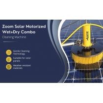 MOTORIZED WET+DRY COMBO CLEANING MACHINE WITH  BATTERY WITH  6 METER POLE