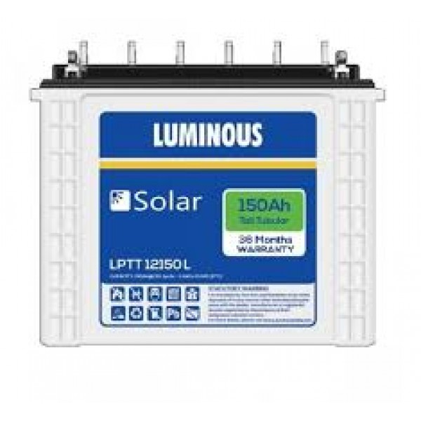Luminous Solar 150 Ah Tubular Battery 