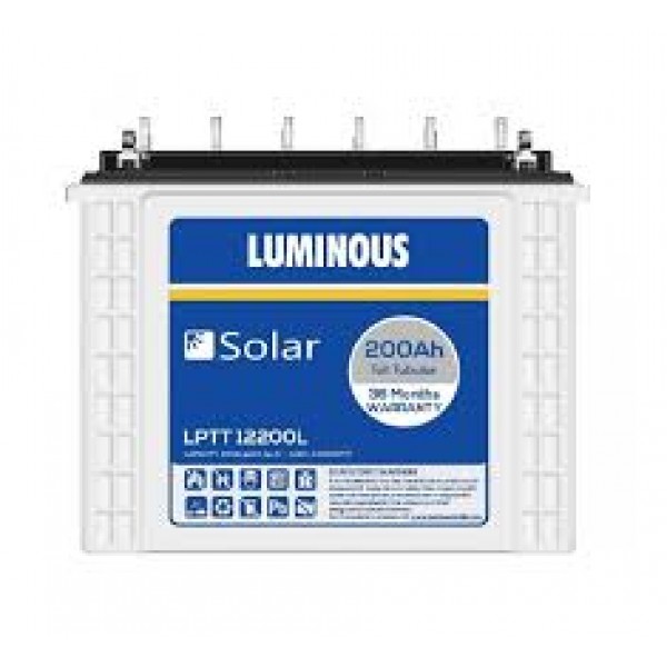 Luminous Solar 200 Ah Tubular Battery 