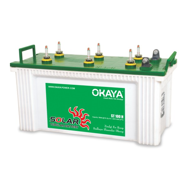 Okaya Solar 100 Ah Tubular Battery 