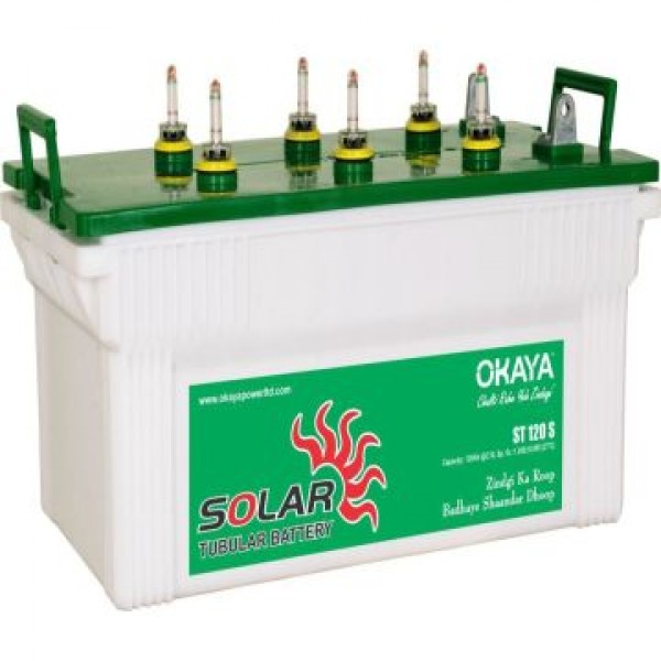Okaya Solar 120 Ah Tubular Battery