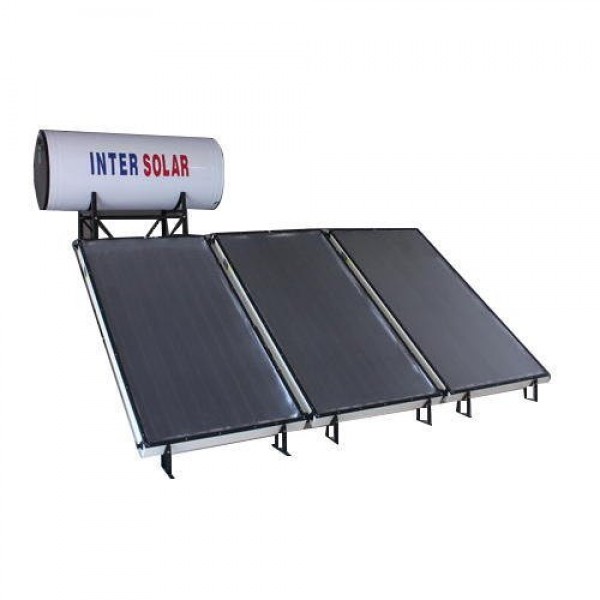300 LPD FPC Non-Pressurized Inter Solar Water Heater 