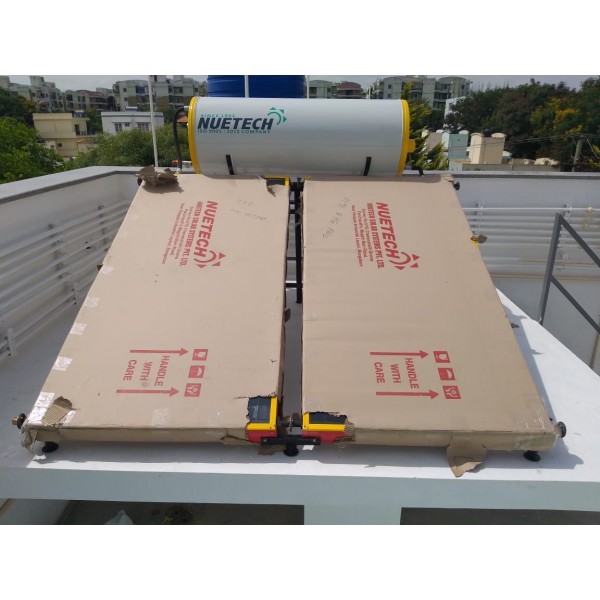 200 LPD  FPC Pressuirised ROBO Nuetech Solar Water Heater