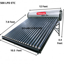 500 LPD  RACOLD SOLAR WATER HEATER