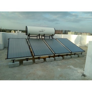 500 LPD FPC Pressurized V-guard Solar Water heater