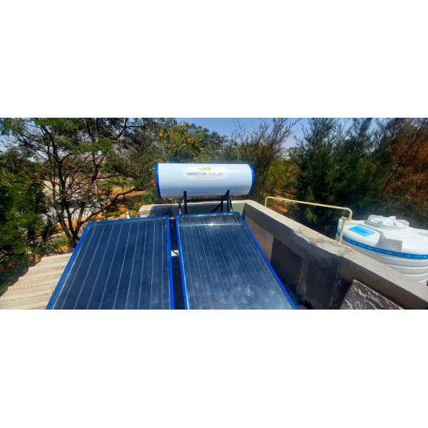 200 LPD FPC Non Pressurized Varistor Solar Water Heater: 5 years warranty 